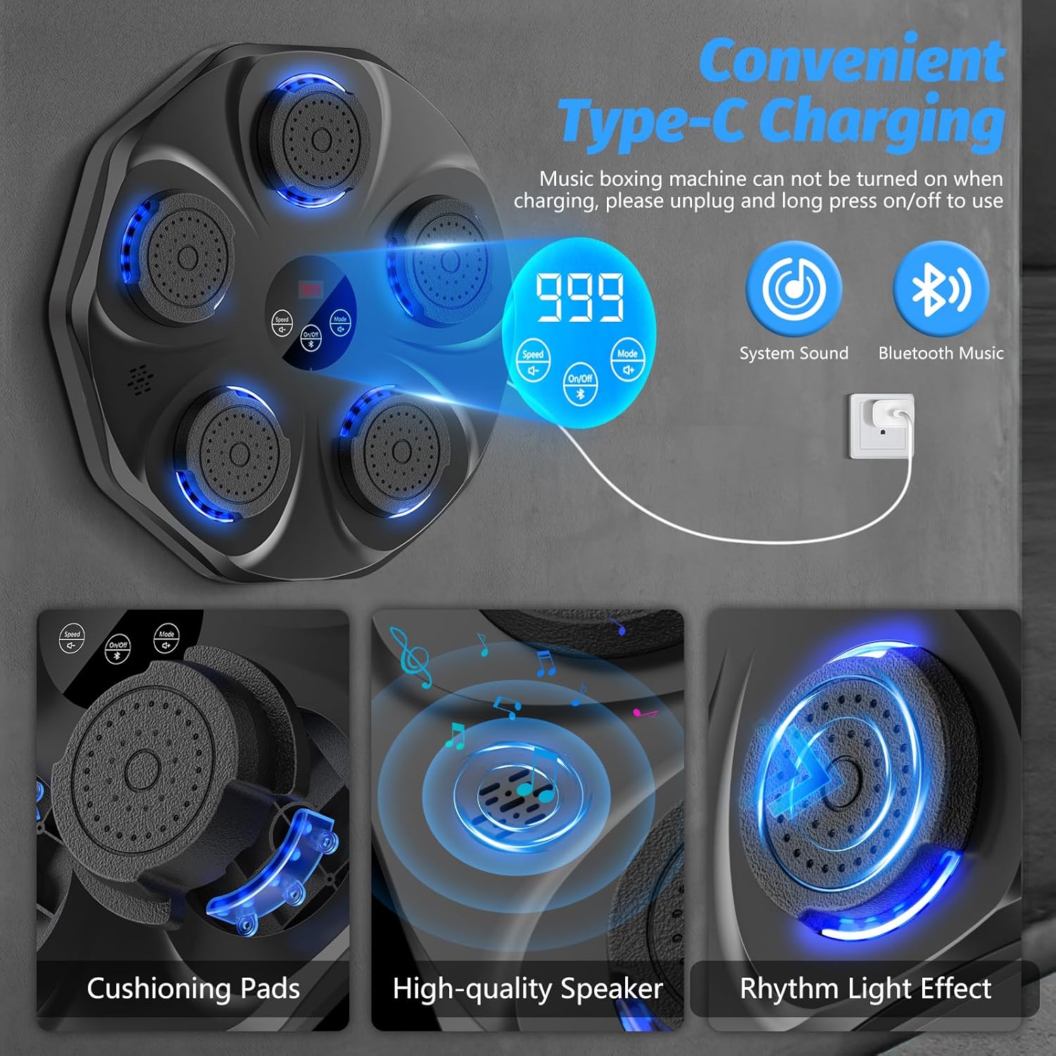 TGLLM Music Boxing Machine